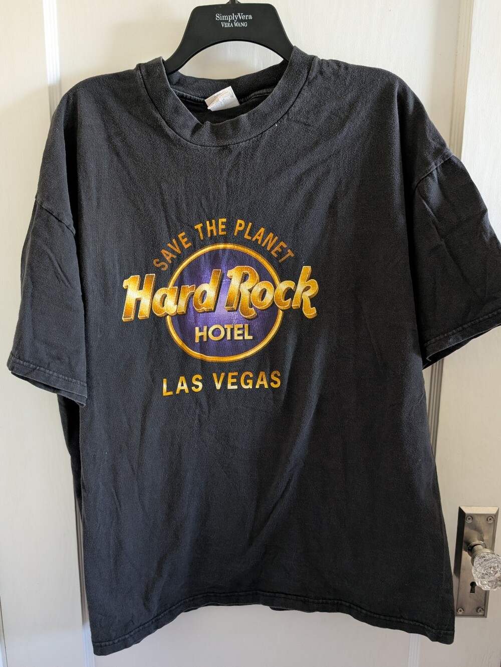 Vintage Hard Rock Hotel Las Vegas Black Logo Tee